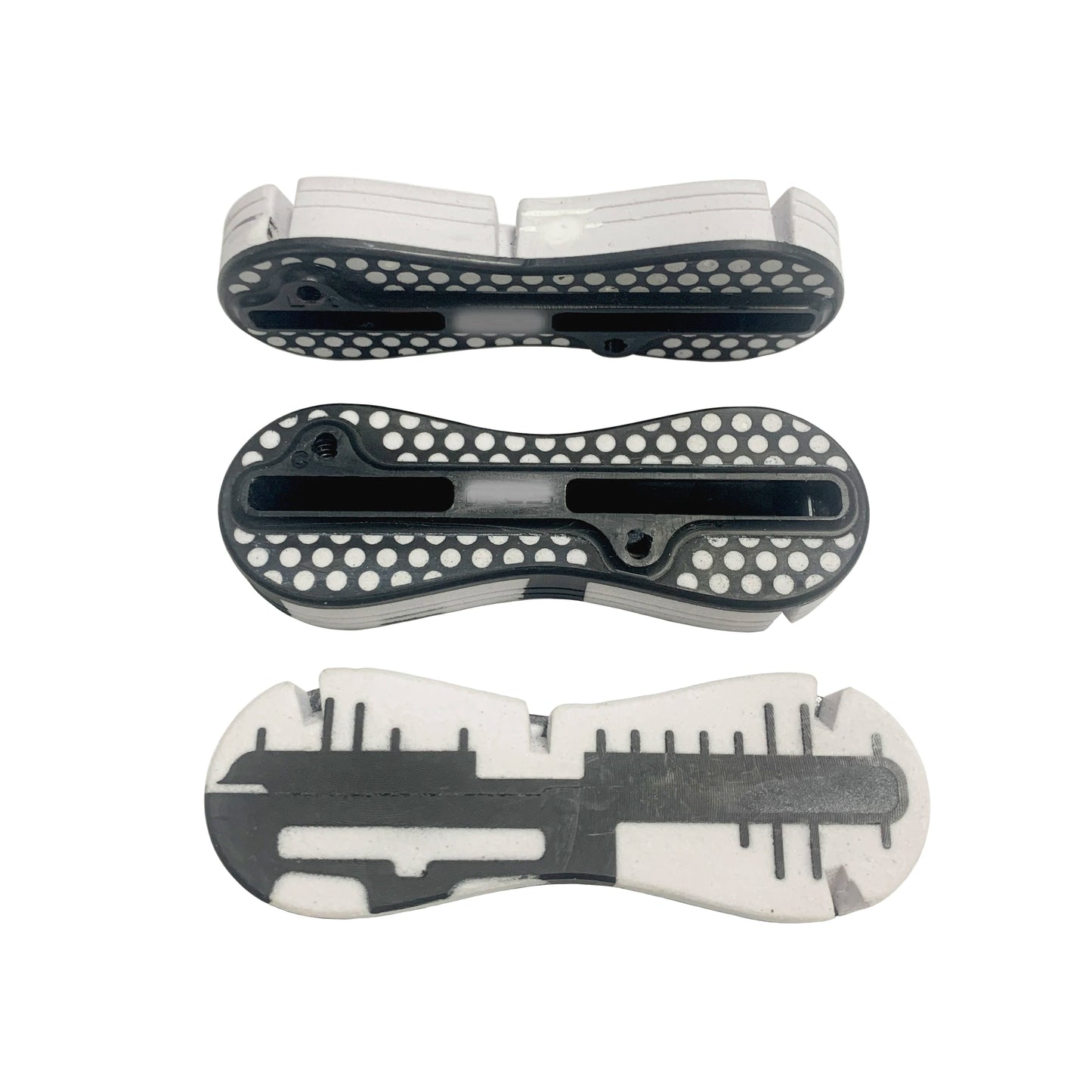 Einfach zu installierende Ruderschlitz-Finnenkästen Surfbrett-Finnenstecker 0 Grad Mittelflossenkasten + 9 Grad Seitenflossenkasten