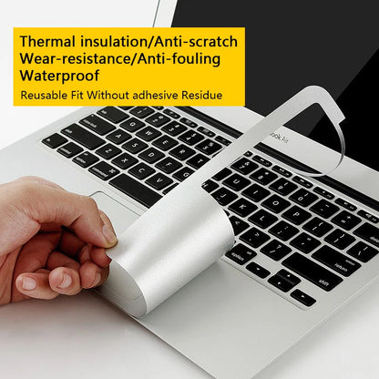 Laptop Skins Original Texture Color Schutzfolie für Macbook Skin Air 13 13,6 M2 Pro 14 16 2023 Anti Scratch Laptop Aufkleber