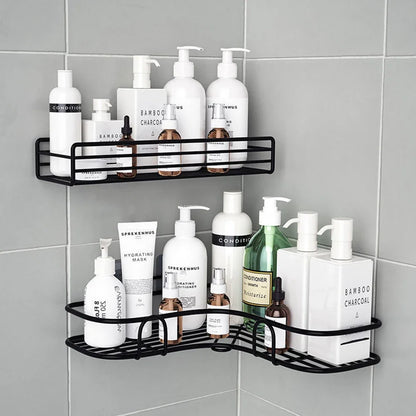 Wandregal Küche Organizer Regale Badezimmer Regal Ecke Eisen Dusche Caddy Aufbewahrungsregal Shampoo Halter Badzubehör