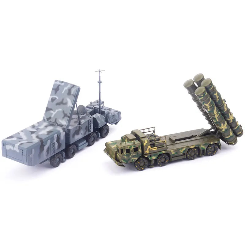 1-72-Russia-Armee-S-300-PMU-Raketensysteme-Radarfahrzeug-Kunststoff-zusammengebauter LKW-Puzzle-Bausatz-Militärauto-Modellspielzeug