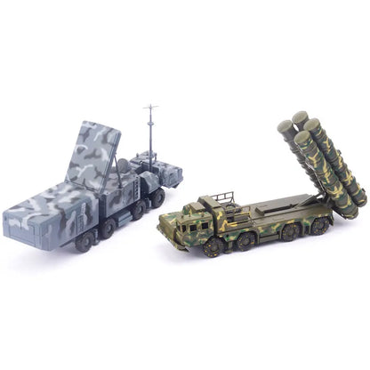 1-72-Russia-Armee-S-300-PMU-Raketensysteme-Radarfahrzeug-Kunststoff-zusammengebauter LKW-Puzzle-Bausatz-Militärauto-Modellspielzeug