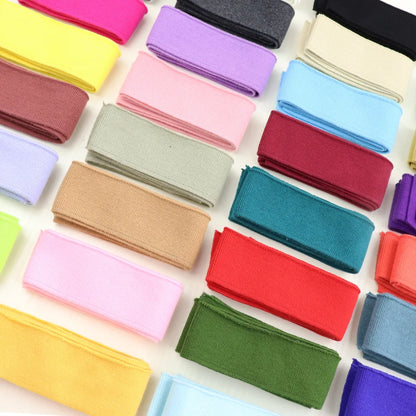 4 * 80CM High Stretch Strickrippe Baumwollstoff T-Shirt Ausschnitt elastische Kragenmanschetten Trim für Kleidung Zubehör Stoff