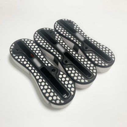 Einfach zu installierende Ruderschlitz-Finnenkästen Surfbrett-Finnenstecker 0 Grad Mittelflossenkasten + 9 Grad Seitenflossenkasten