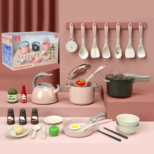 Kinder-Spielküche-Set-so-tun-sie-spielen-Kochen-Spielzeug-Set-Küche-Spielzeug-Spielset-für-Kleinkinder-Spielzeug-Töpfe-und-Pfannen-für-Kinder-Küche