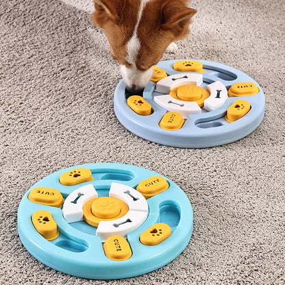 Hund Puzzle Spielzeug Slow Feeder interaktive Erhöhung Welpe iq Futter Spender langsam essen rutsch feste Schüssel Haustier Katze Hunde Trainings spiel