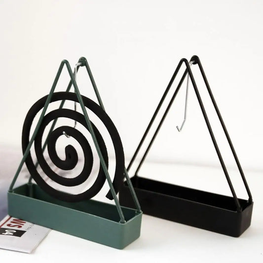 Kunststoff Moskito Coil Halter Räucherstäbchen Halter Coil Räucherstäbchen Brenner Rahmen Modernes Repellent Räucherstäbchen Rack für Haushalt Schlafzimmer