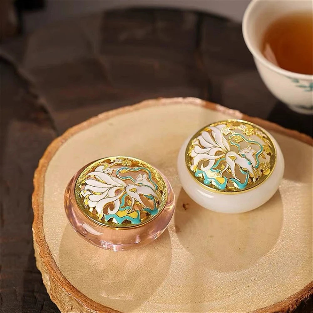 Mini Glaze Jade Weihrauch Brenner Agarholz Sandelholz Aromatherapie Herd Home Office Dekoration