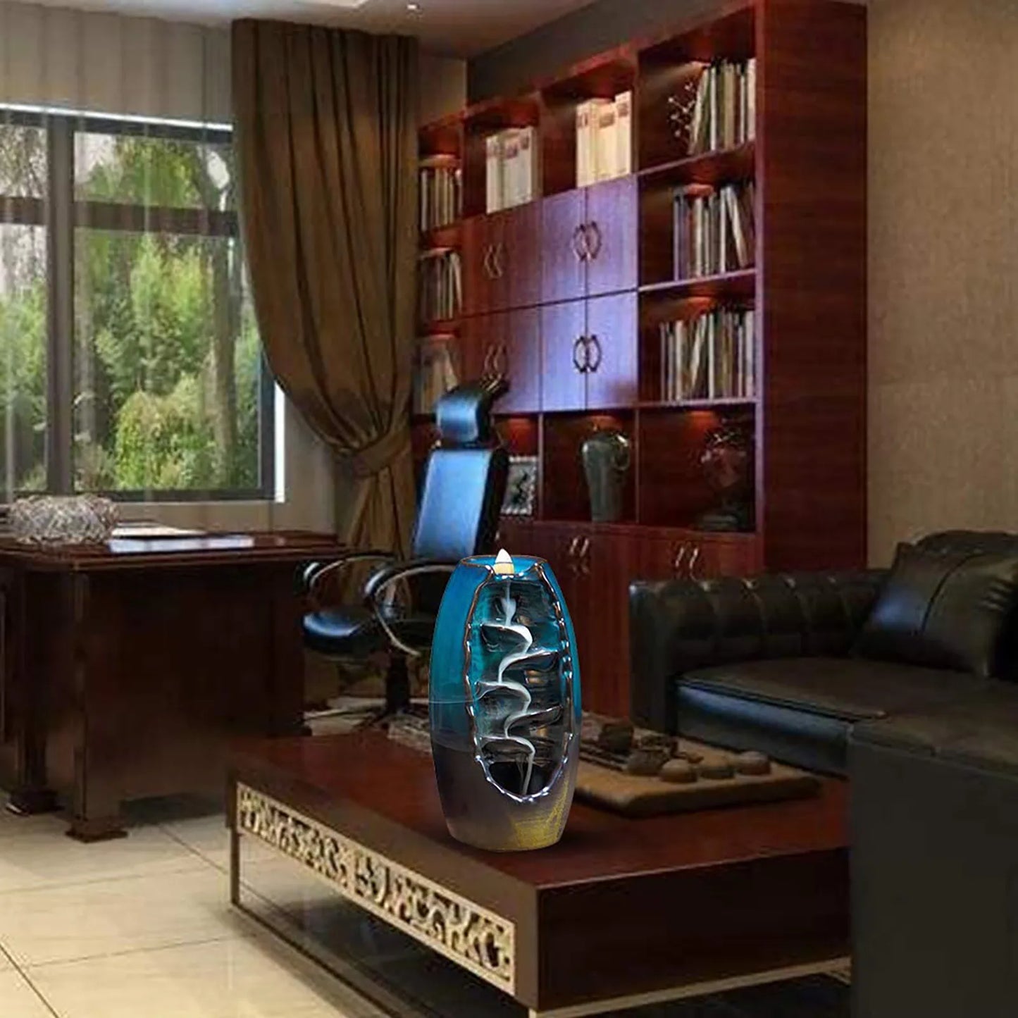 Wasserfall, Räucherstäbchenhalter für Wohnzimmer, Dekorationen, Aromatherapie-Diffusoren