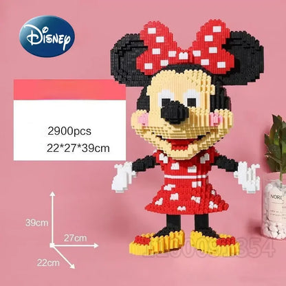 Disney-Mickeys-2024-neues-Baustein-Spielzeug-38cm-Puzzle-zusammengebautes-Baustein-Spielzeug-diy-cartoon-3D-Modell-Kinder-Puzzle-Spielzeug