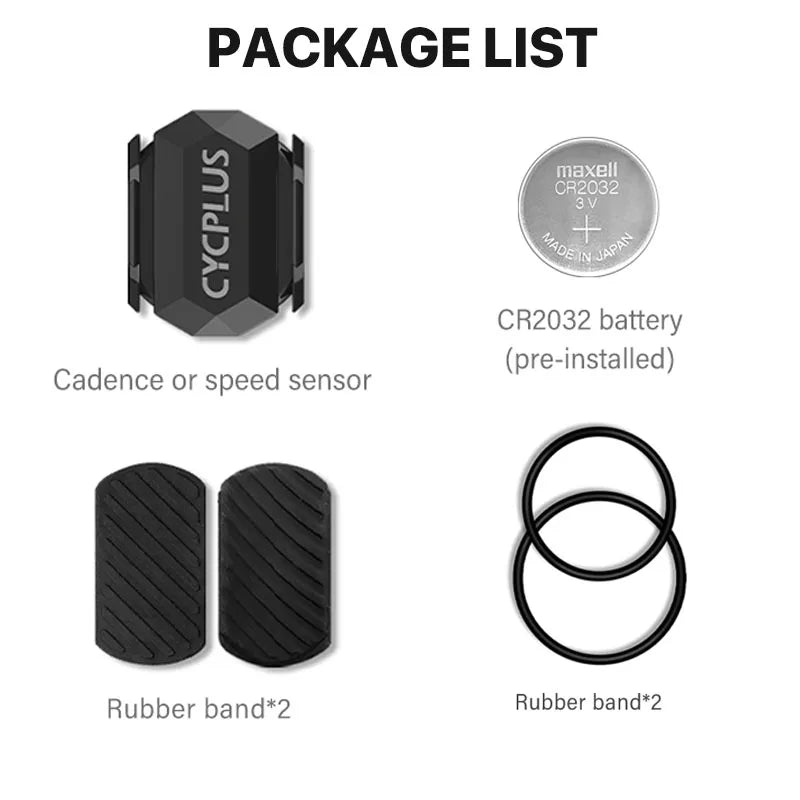CYCPLUS C3 Speed Cadence Dual Sensor ANT+ BLE GPS Fahrrad Zubehör Computer Tacho