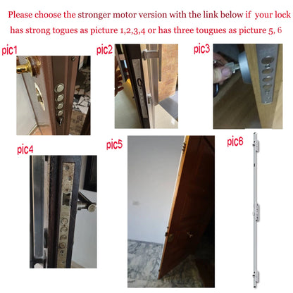 Wehere Smart Lock M531 TUYA / TTlock Fingerabdruck-Fernbedienung Unterstützung Alexa Wifi Wireless Original Zylinder Cut Schlüsselschalter