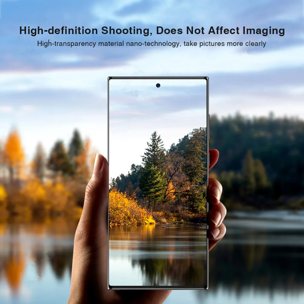 Kameralinsenschutz für Samsung S24 Ultra 5G – Für Samsung Galaxy S24, S23, S23 Ultra Plus 5G, 9D gehärtetes Glaslinsenkappe