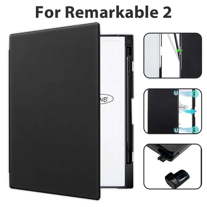 Ultradünne Hülle für bemerkenswerte 2 leichte Tablet-Hülle mit Stiftschlitz, Magnetverschluss, Federaufbewahrung, Schutzhülle