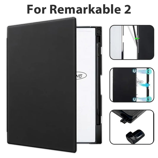 Ultradünne Hülle für bemerkenswerte 2 leichte Tablet-Hülle mit Stiftschlitz, Magnetverschluss, Federaufbewahrung, Schutzhülle