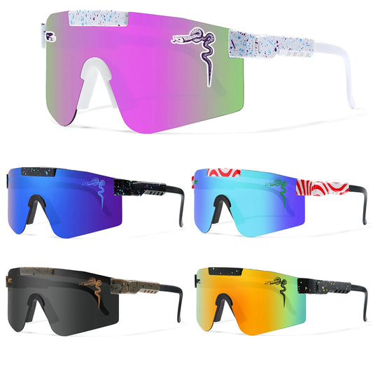 Männer Frauen Sport Brille Radfahren Sonnenbrille Outdoor Brille Doppelbeine Fahrrad Fahrrad Weitblick Mtb Winddichte Schwimmbrille UV400