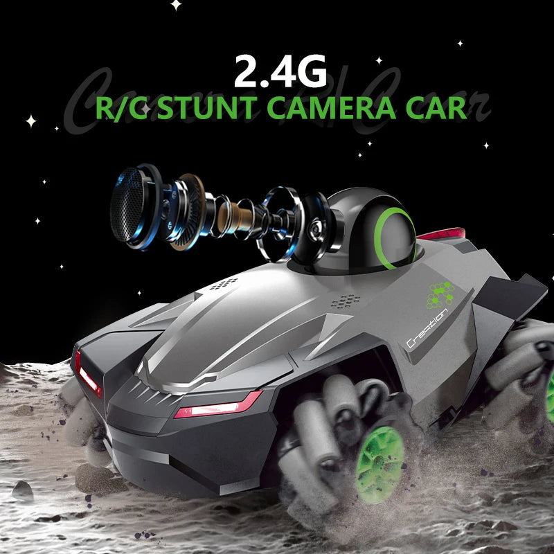 Fernbedienung Auto Kinder Mit WIFI FPV HD Kamera 2,4G Auto 360 Grad Rotation Off Road Rc Drift Stunt auto Für Jungen Geschenk Spielzeug