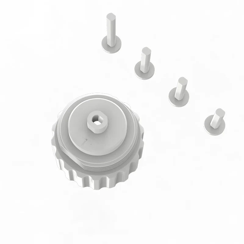 Smart WiFi Zigbee Thermostatische Kopfkühlerventiladapter Tuya TRV -Adapteranzug für M30*1,5/M28*1,5 TRV602/TRV604/TRV601/TRV60