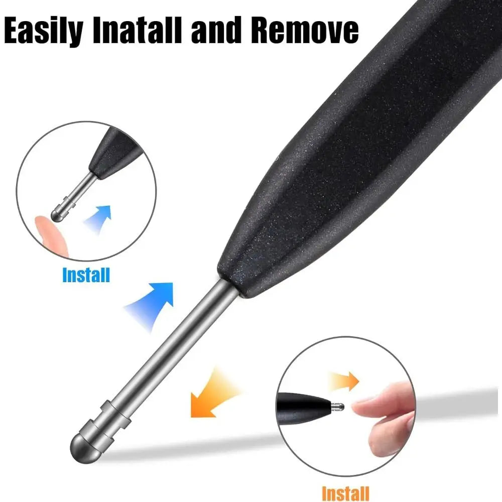 Stiftspitzen Ersatz für bemerkenswerte 2/BOOX/iReader/Lamy AL-Star Titanlegierung Stylus Pen Nibs 4096 Drucknachfüllzubehör