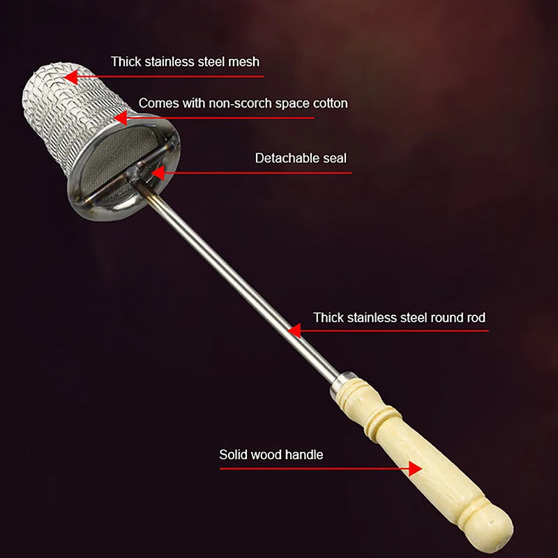 Massagewerkzeug zum Zünden von Schröpfen, Zündstock für Schröpfen-Dosen