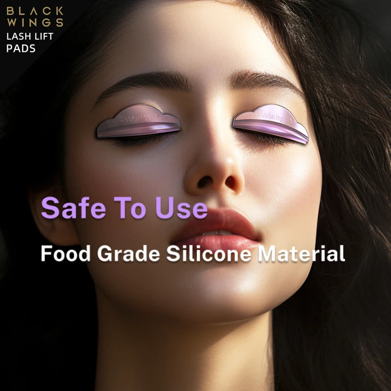 SUPER 6Sizes Wimpern Dauerwelle Curler Lift Pads Wimpernwelle Pads Stäbe für LashLift Silikon für Wimpern Make-up Beauty Auch