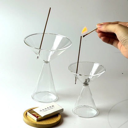 Biylh Aromatherapie Stick Basis Glaskerzenhalter Home Dekoration Duft Kerzenurlaub Romantische Atmosphäre Ornamente Geschenke