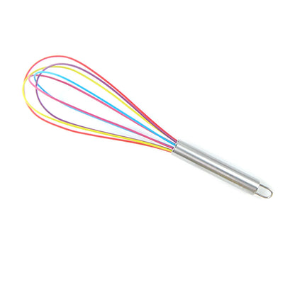 Küche Premium Silikon Schneebesen mit hitzebeständigem antihaftbeschichtetem Silikonbesen Kochen Küchenzubehör Gadgets Schneebesen Eierschneebesen Backen