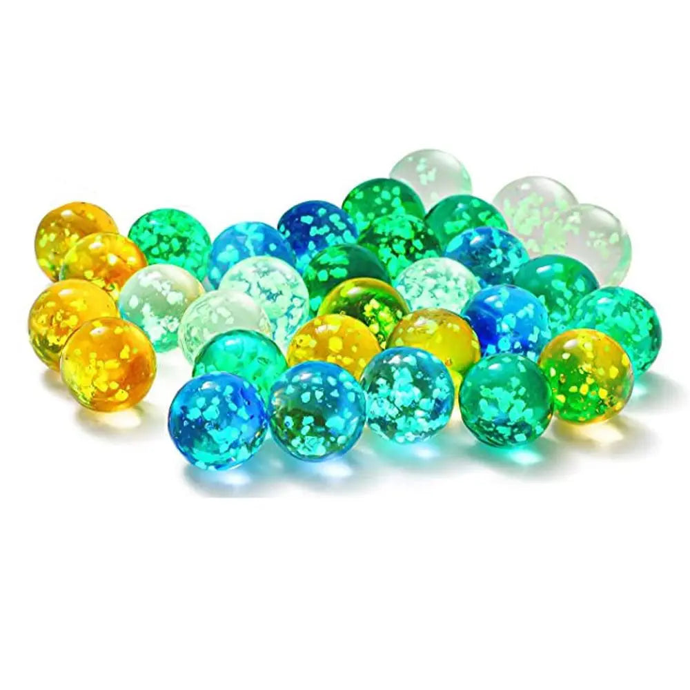 10pcs 12mm Leuchtende Glaskugeln Creme Konsole Spiel Flipper Maschine Rinder Kleine Murmeln Pat Spielzeug Eltern-Kind Maschine Perlen