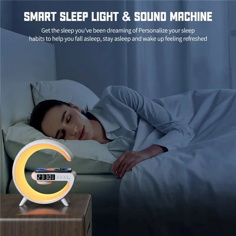Mini-Multifunktions-Wireless-Charger-Pad-Ständer-Lautsprecher-TF-RGB-Nachtlicht-Schnellladestation-für-iPhone-Samsung-Xiaomi-Huawei