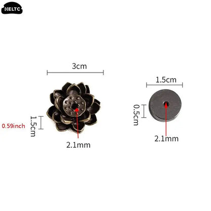 Mini Affe Räuchergefäß Stick Halter Buddhismus Lotus Linie Räucherstäbchen Platte Sandelholz Spule Basis Tempel Yoga Studios Home Decorat