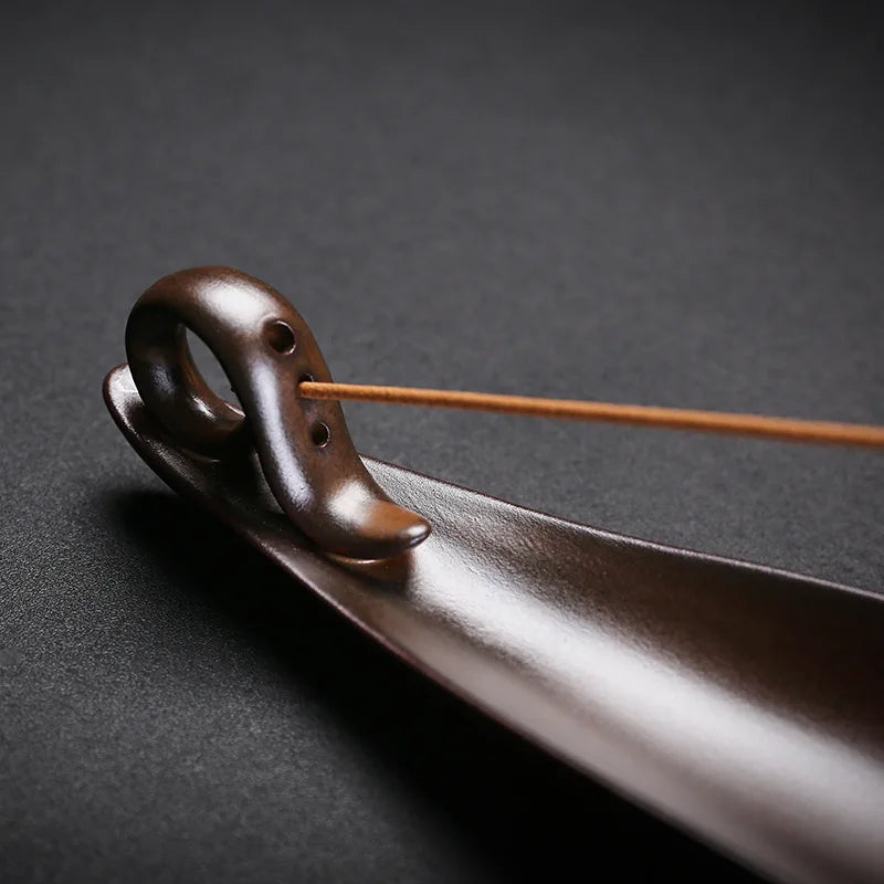 1pc, Handicrafts Zen Yoga Home Decor Weihese Stick Holder Erstellen Sie eine entspannende Aromatherapie -Atmosphäre in Ihrem Zuhause ohne Weihrauch