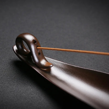 1pc, Handicrafts Zen Yoga Home Decor Weihese Stick Holder Erstellen Sie eine entspannende Aromatherapie -Atmosphäre in Ihrem Zuhause ohne Weihrauch