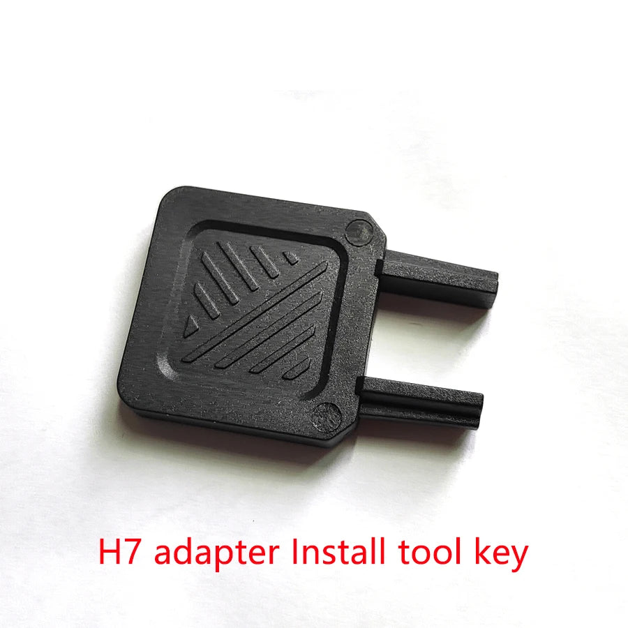 NHAUTP 3 Teile/satz H7 LED Adapter Halter Für Mercedes Benz BMW Buick VW Tiguan Jetta Polo Magotan Bora Scheinwerfer Lampen + installieren Schlüssel