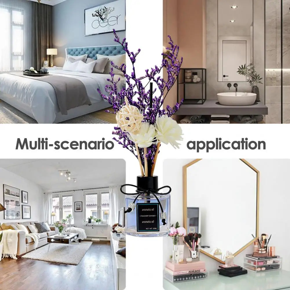 Kreativer Glasdiffusor Geruchsentfernung Luftfrischer gut stinkend dekorativ beruhigend Stimmung ätherisch Öl Glasdiffusor