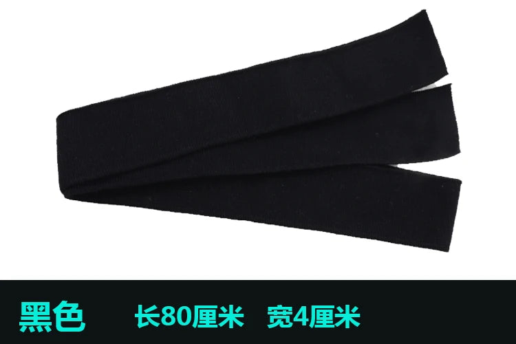 4 * 80CM High Stretch Strickrippe Baumwollstoff T-Shirt Ausschnitt elastische Kragenmanschetten Trim für Kleidung Zubehör Stoff