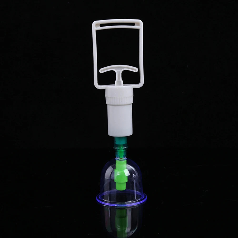 Vakuum-Schröpfset, Saugnäpfe für Akupunkturmassage, chinesische Medizin, Fettverbrennungstherapie, Körpermassage, Schröpfen zur Gewichtsreduktion