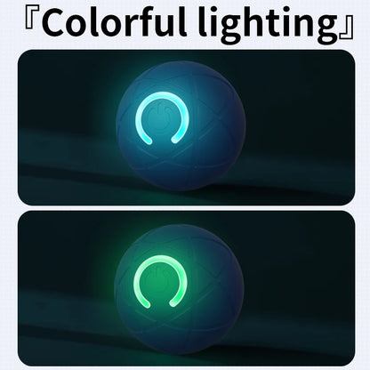 Neuer Smart Dog Toy Ball Elektronischer interaktiver Haustier Spielzeug Moving Ball USB Automatischer Begleitspielzeug Springball für Welpen Geburtstag Gi