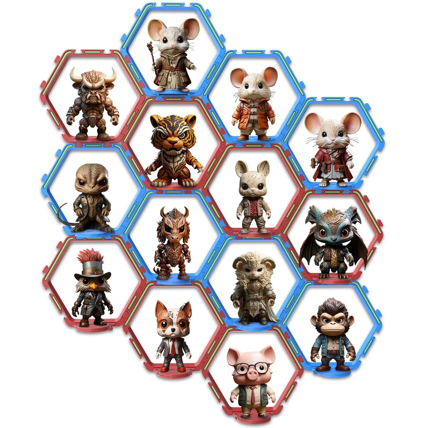 14-teilige Displayregale für Funko POP-Figuren – Schwebende Regale, Ledges für Organisation und Dekoration, Sammlerstücke