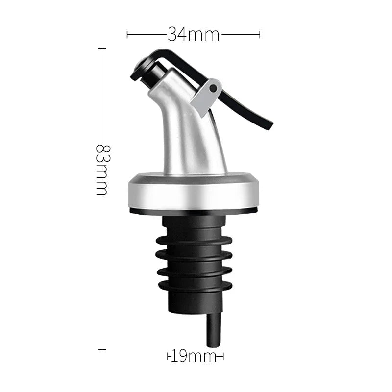 Neue Olivenöl Spender Sprayer Likör Öl Flasche Stopper Schloss Wein Ausgießer Flip-Lock Stecker Dichtung Leck-beweis Düse küche Werkzeuge