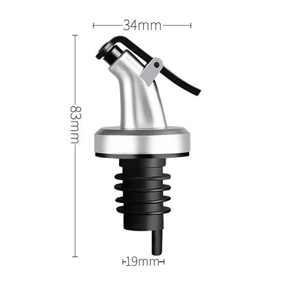 Neue Olivenöl Spender Sprayer Likör Öl Flasche Stopper Schloss Wein Ausgießer Flip-Lock Stecker Dichtung Leck-beweis Düse küche Werkzeuge