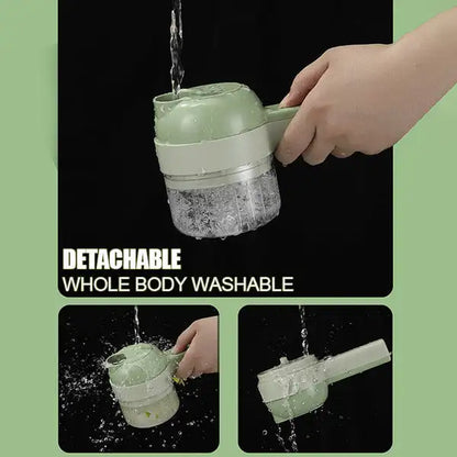 4-in-1 Kabelloser Handgemüseschneider