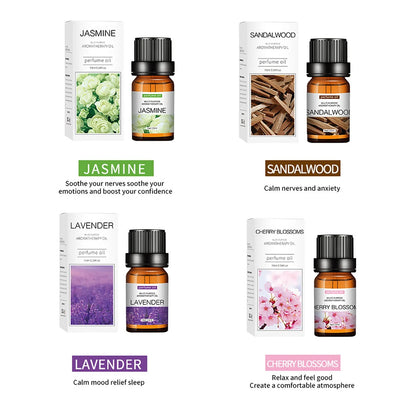 Blumen-Frucht-Ätherisches Öl – Wasserlösliches Aroma zur Stresslinderung für Luftbefeuchter Aroma-Diffusor Duftlampe zur Luftauffrischung