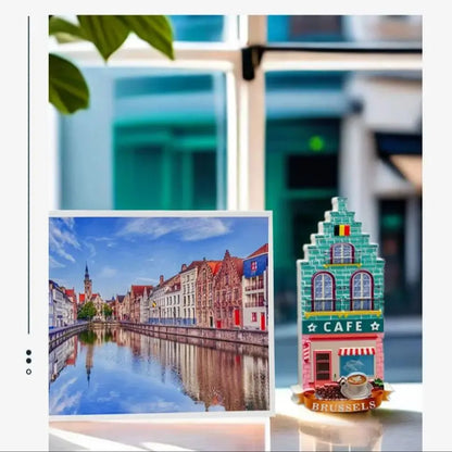 Harz Kühlschränke Magnet Brüssel Belgien Kreative Souvenirs Dekoration Magnetischer Kühlschrank Magnet Aufkleber Home Decoration
