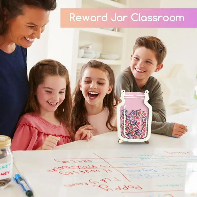 Klassenzimmer Glas Belohnung Süßigkeiten Klassenzimmer Management Glas Lehrer Belohnung 30pcs Süßigkeiten Anreiz Glas Zuhause Schlafzimmer Dekor