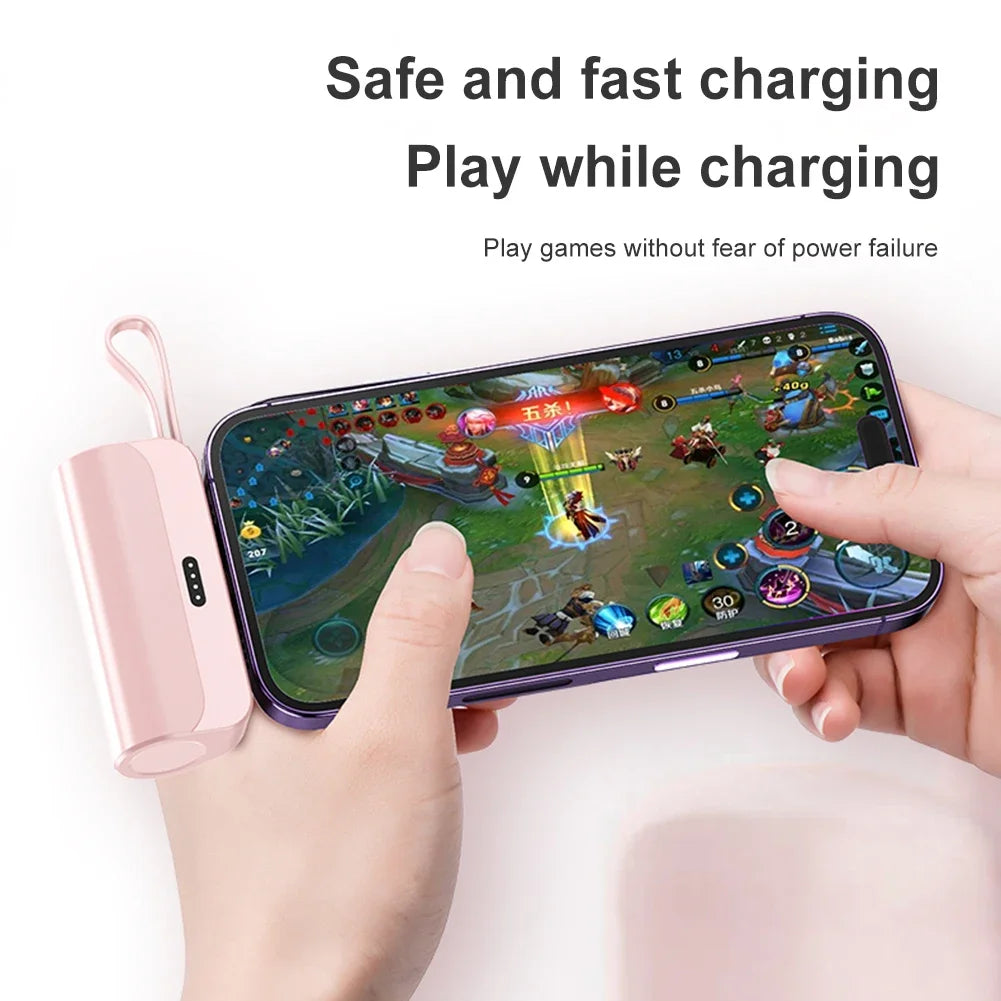 Xiaomi-2-in-1-Mini-10000mAh-tragbare-Powerbank-externer-Akku-Plug-Play-Power-Bank-Typ-C-Schnellladegerät-für-iPhone-2024