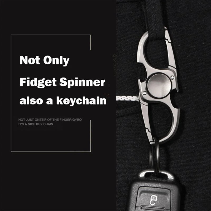 Finger-Spinner-Fidget-Hand-Spinner-Anti-Angst-Spielzeug-lindert-Stress-Finger-Spinner-Ketchain-Flaschenöffner