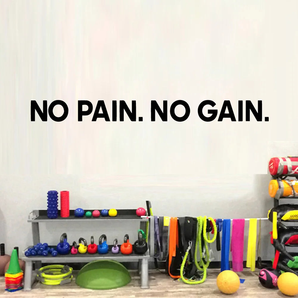 1 stück Fitness Aufkleber Gym Dekoration Diy Vinyl Selbstklebende Kunst Aufkleber für Fitnessräume Dekor Gym Aufkleber Wandtattoo Tapete