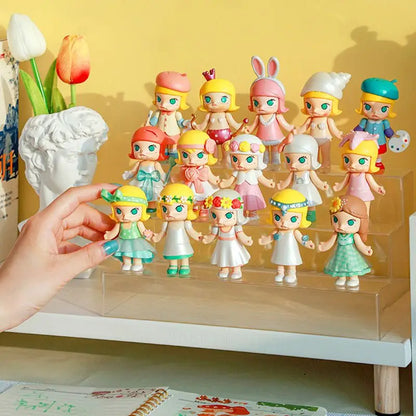 Klarer Acryl-Display-Riser-Regal – für Funko POP, Parfüm, Make-up-Organizer und Actionfigurhalter, Modellauto- und Cupcake-Ständer