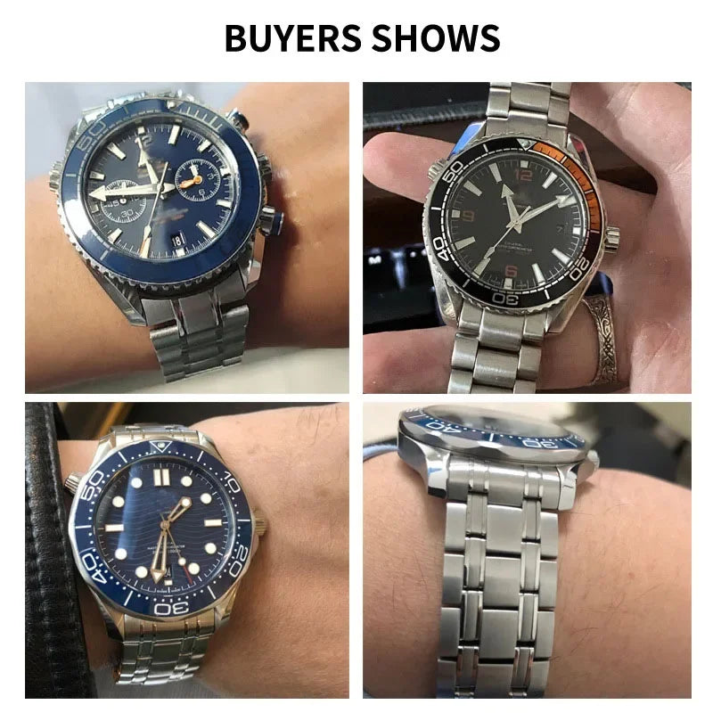Uhrenband Zubehör für Omega Seamaster 300, Ocean Universe 600, Observatory – Solide Edelstahl-Uhrenarmbänder, 18 mm, 20 mm, 22 mm