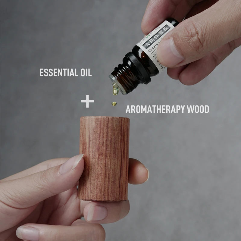 Holz-Aromatherapie-Diffusor – Umweltfreundlicher Duftspender aus Holz zur Verbesserung des Schlafs und für ein erfrischendes Zuhause