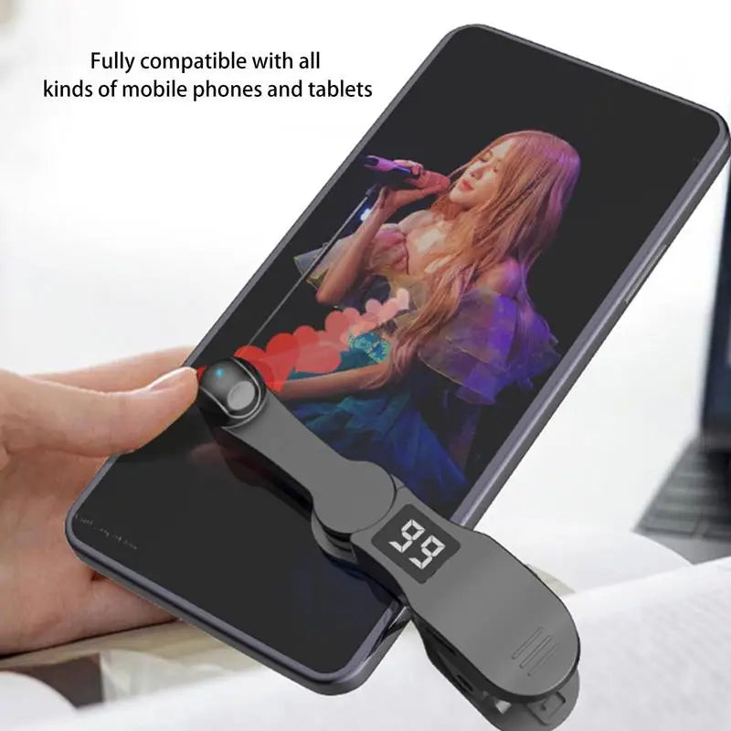 Digital Auto Bildschirm Clicker für Smartphone -Apps Video Live Streaming Gadget Smartphone -Spielbildschirm Touch Tripods Tapper
